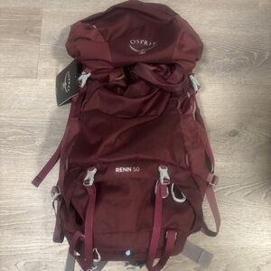 Osprey Renn 50 Backpack - Burgundy